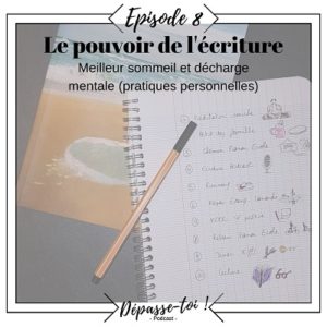 L'écriture pour mieux dormir et se décharger mentalement