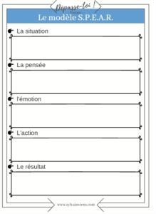 Fiche vierge SPEAR